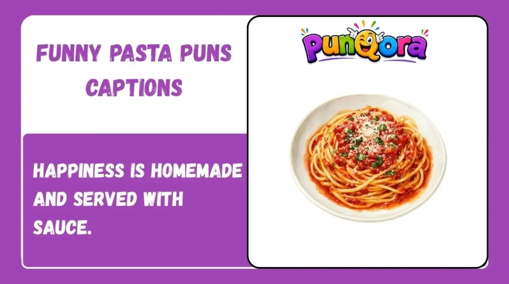 Funny Pasta Puns Captions