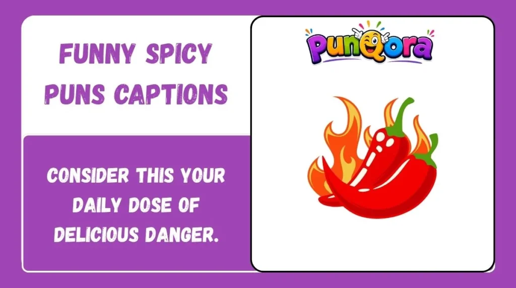 Funny Spicy Puns Captions