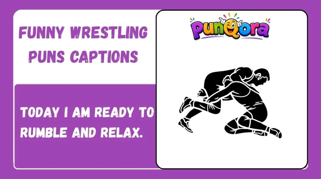 Funny Wrestling Puns Captions