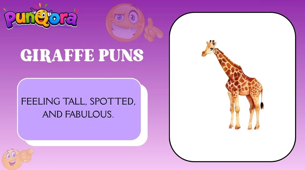 Giraffe Puns
