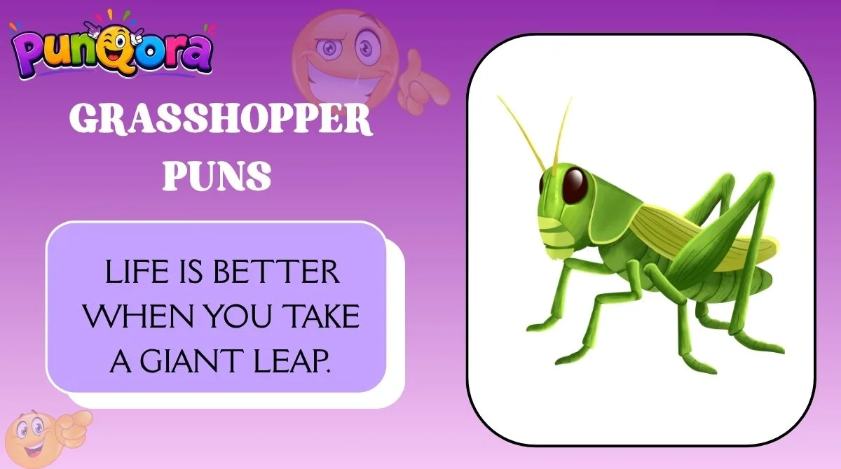 Grasshopper Puns