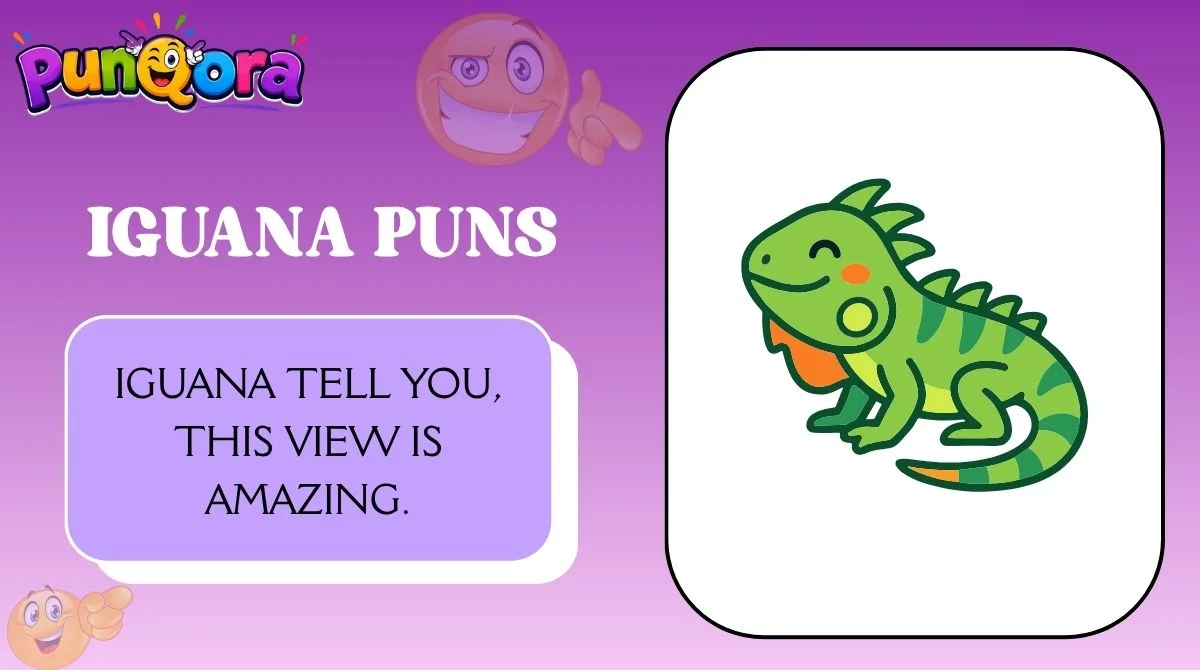 Iguana Puns