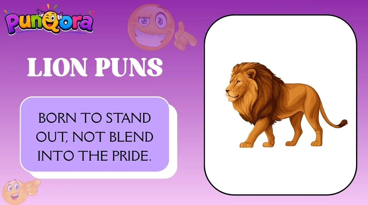 Lion Puns
