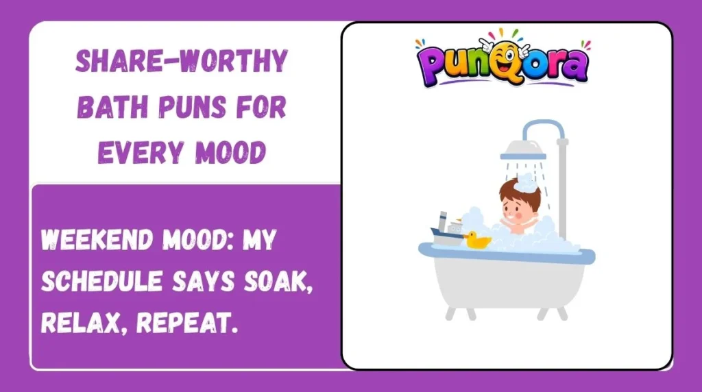 Share-Worthy Bath Puns for Every Mood