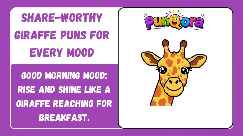 Share-Worthy Giraffe Puns for Every Mood