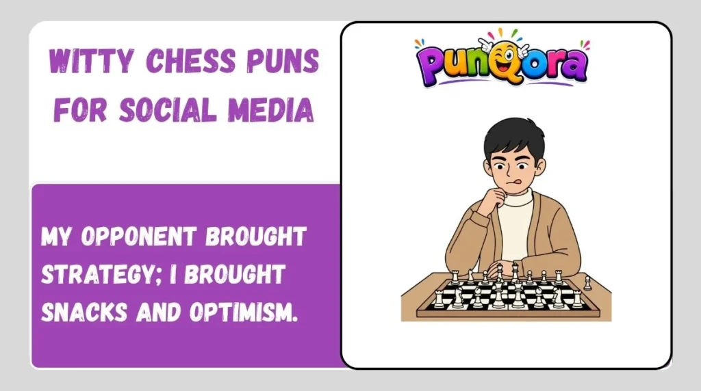 Witty Chess Puns for Social Media
