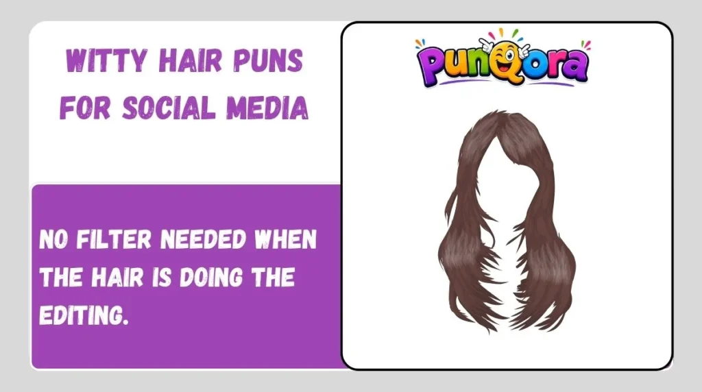 Witty Hair Puns for Social Media