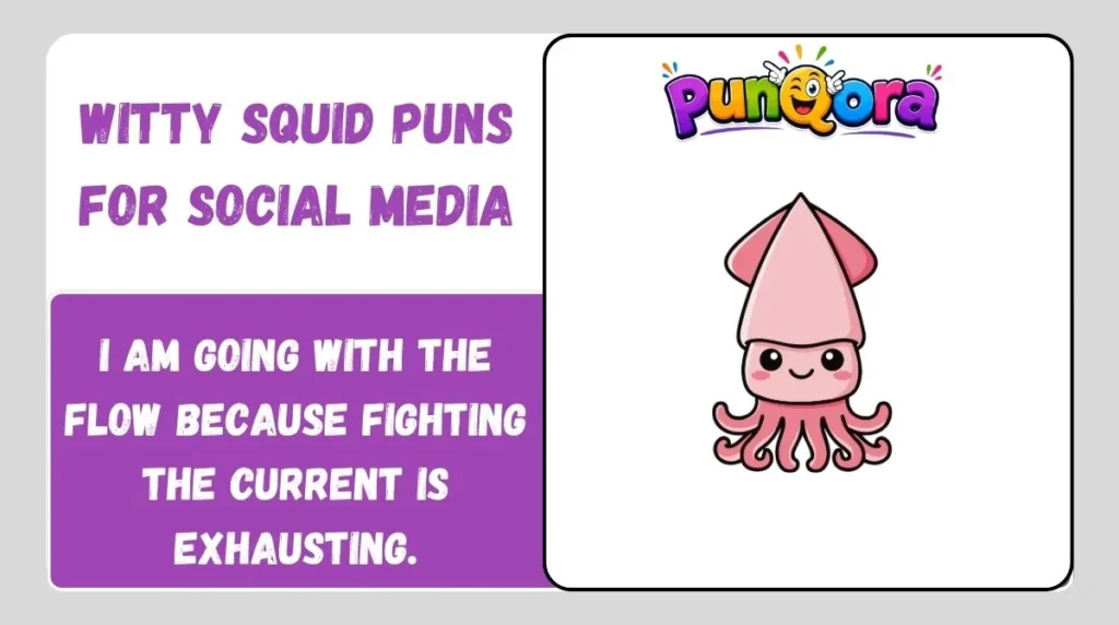Witty Squid Puns for Social Media