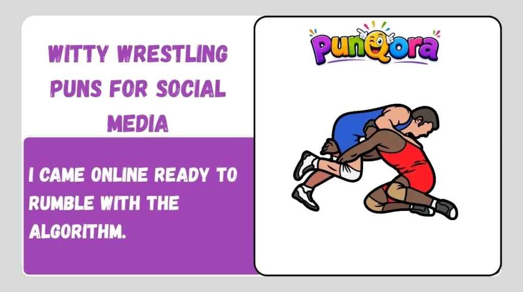 Witty Wrestling Puns for Social Media