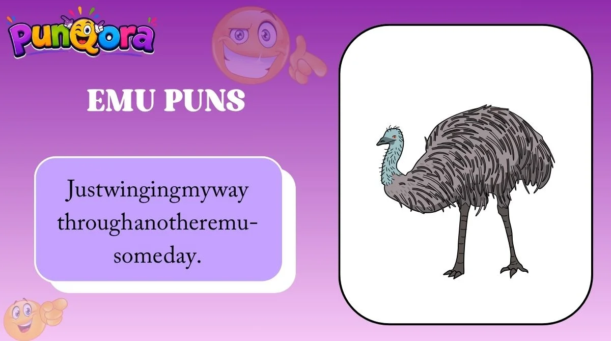 Emu Puns