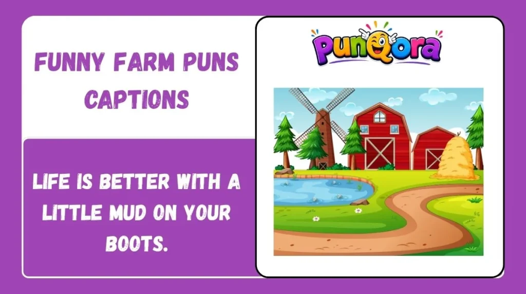 Funny Farm Puns Captions