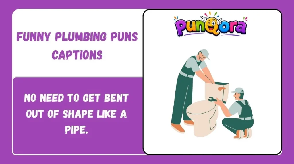 Funny Plumbing Puns Captions