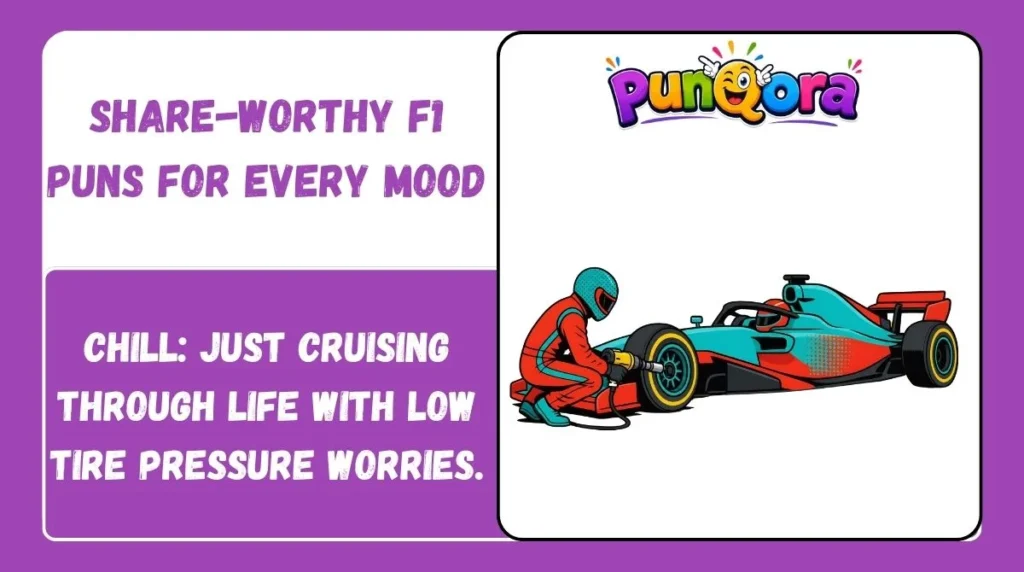 Share-Worthy F1 Puns for Every Mood