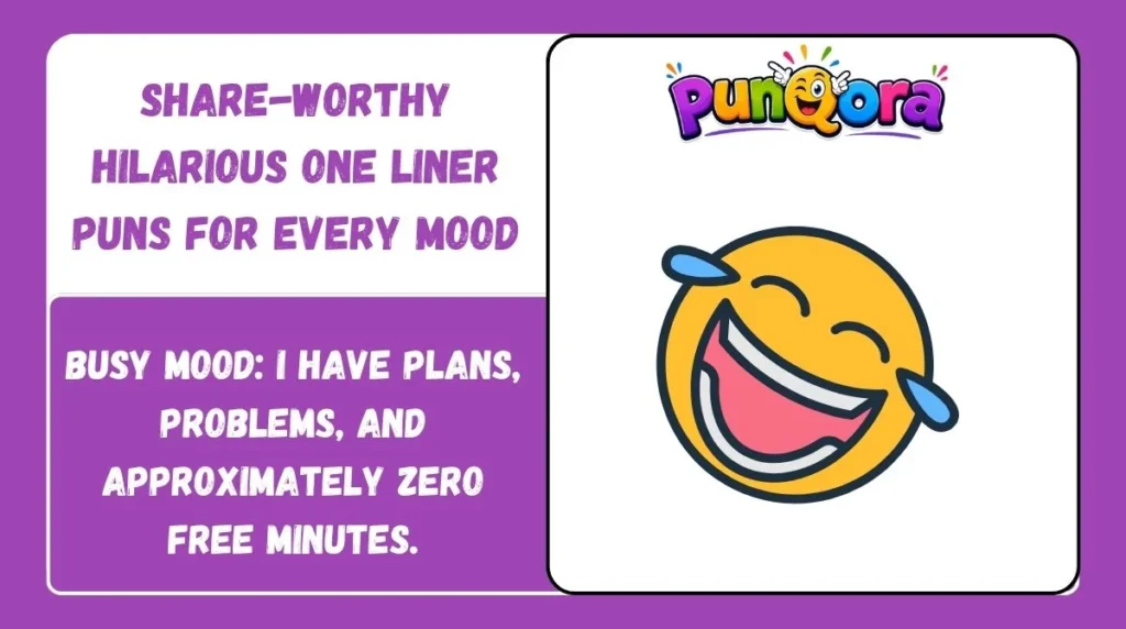 Share-Worthy Hilarious One Liner Puns for Every Mood