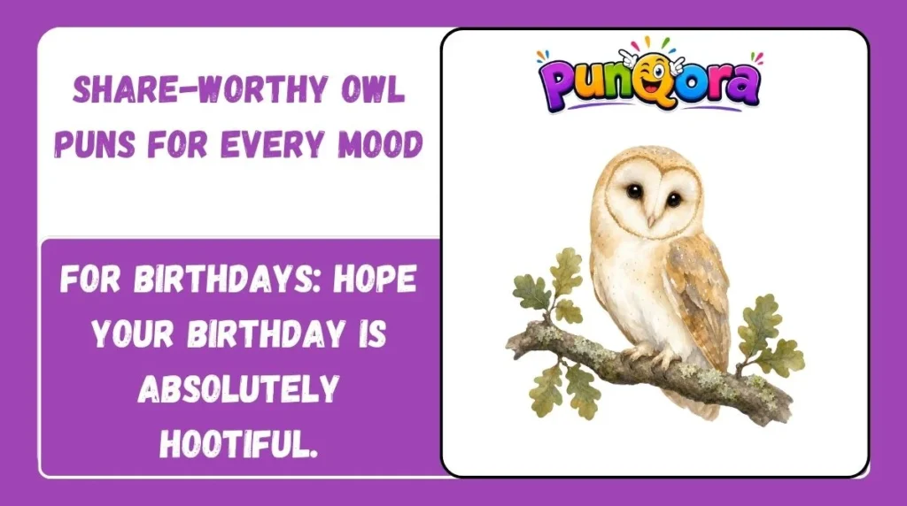 Share-Worthy Owl Puns for Every Mood