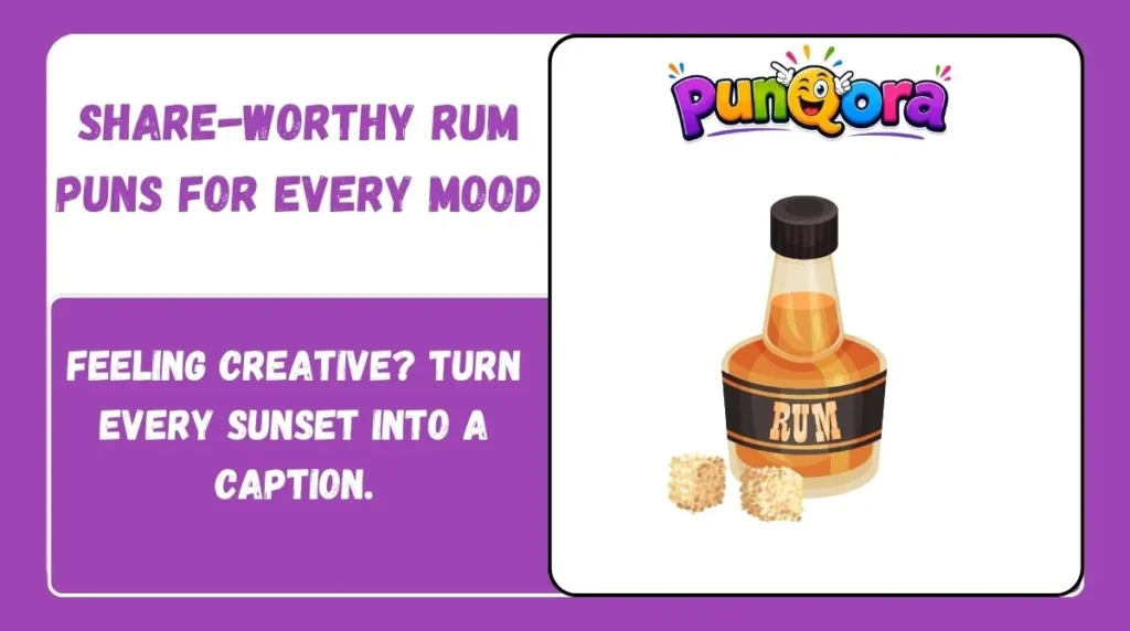 Share-Worthy Rum Puns for Every Mood