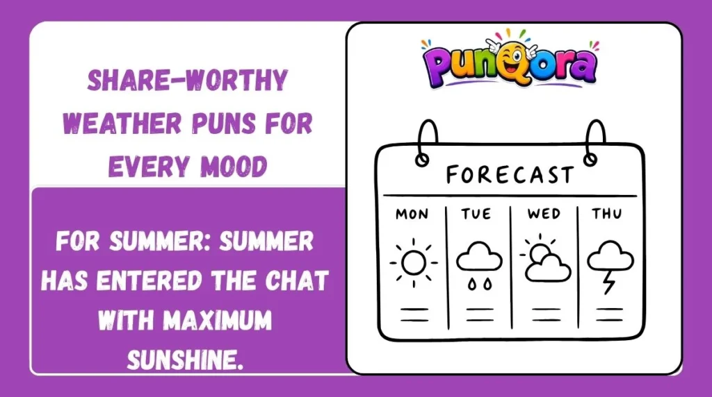 Share-Worthy Weather Puns for Every Mood