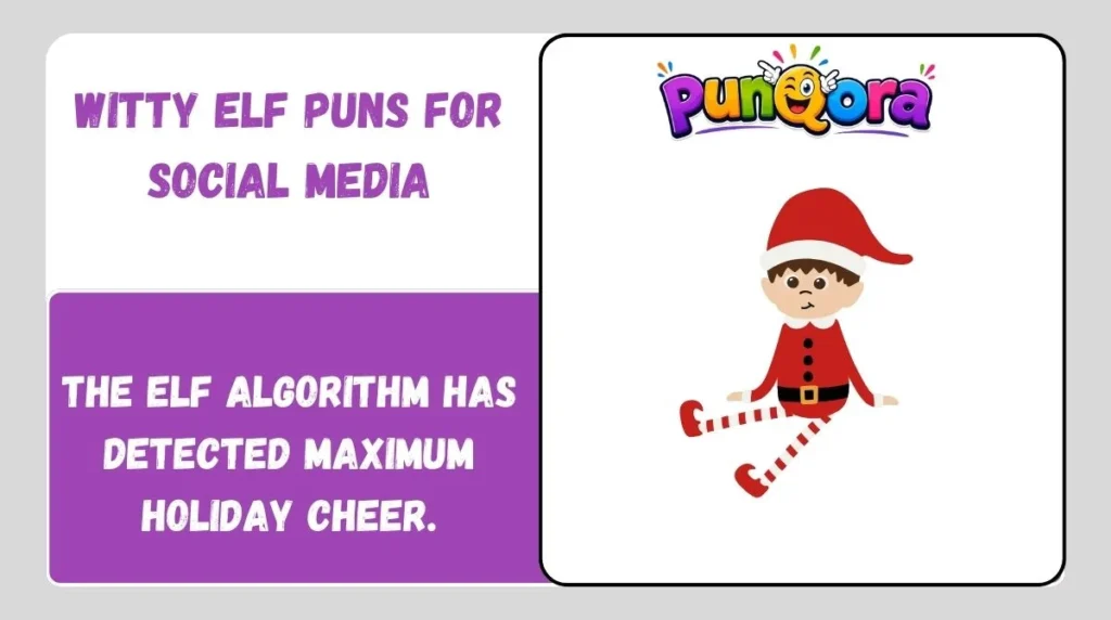 Witty Elf Puns for Social Media