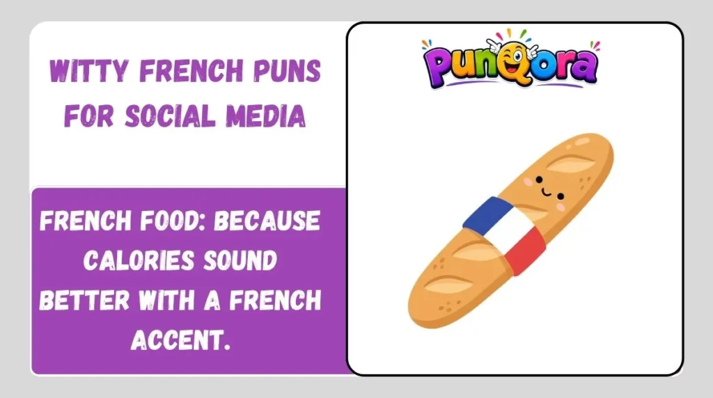 Witty French Puns for Social Media