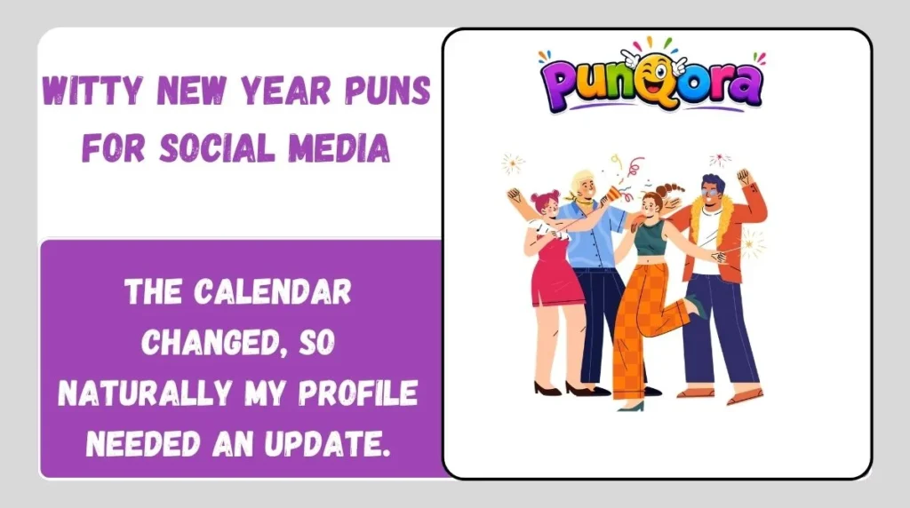 Witty New Year Puns for Social Media